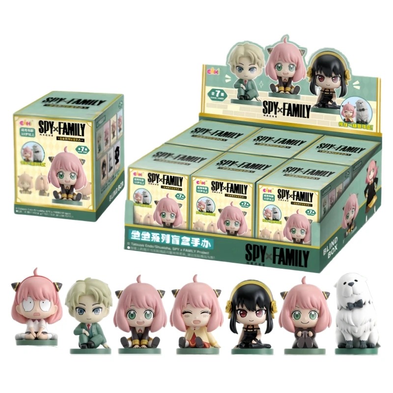 New Original SPY×FAMILY Blind Box – Anime Character Figures Anya, Loid, Yor & Bond Model Toys, Collectible Decorations, Kids Gift - Image 4