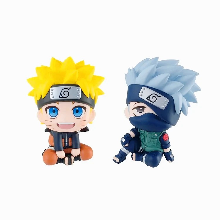 Naruto Q Version Anime Figure Kawaii PVC Collectible Model Toy for Car Desk Decoration Gift
