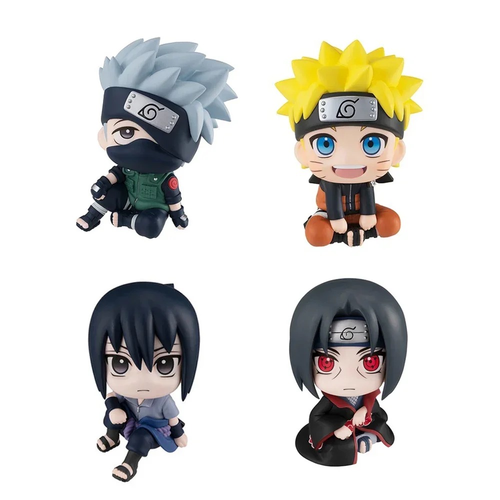 Naruto Q Version Anime Figure Kawaii PVC Collectible Model Toy for Car Desk Decoration Gift - Image 2