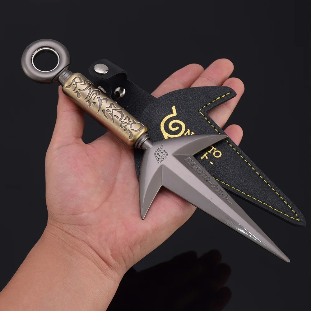 Naruto Minato Flying Thunder God Kunai 23cm Metal Craft Model Anime Collectible Gift - Image 4