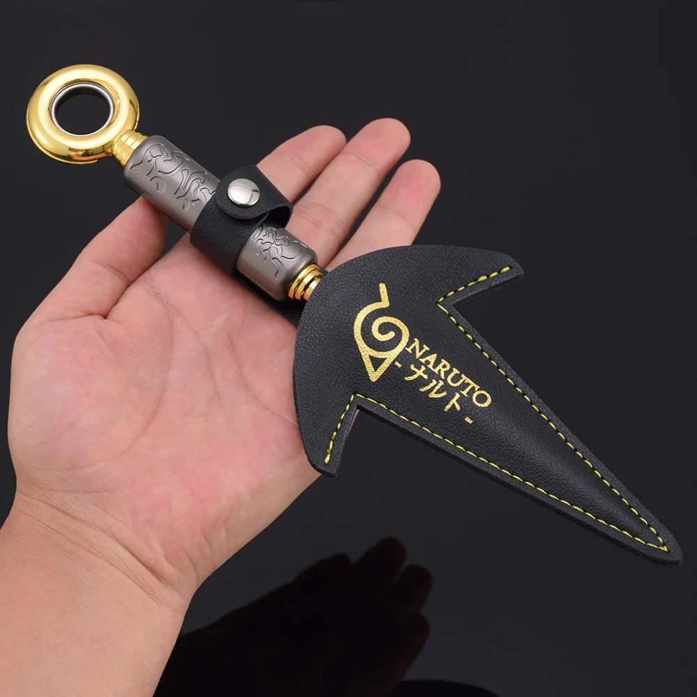 Naruto Minato Flying Thunder God Kunai 23cm Metal Craft Model Anime Collectible Gift - Image 3