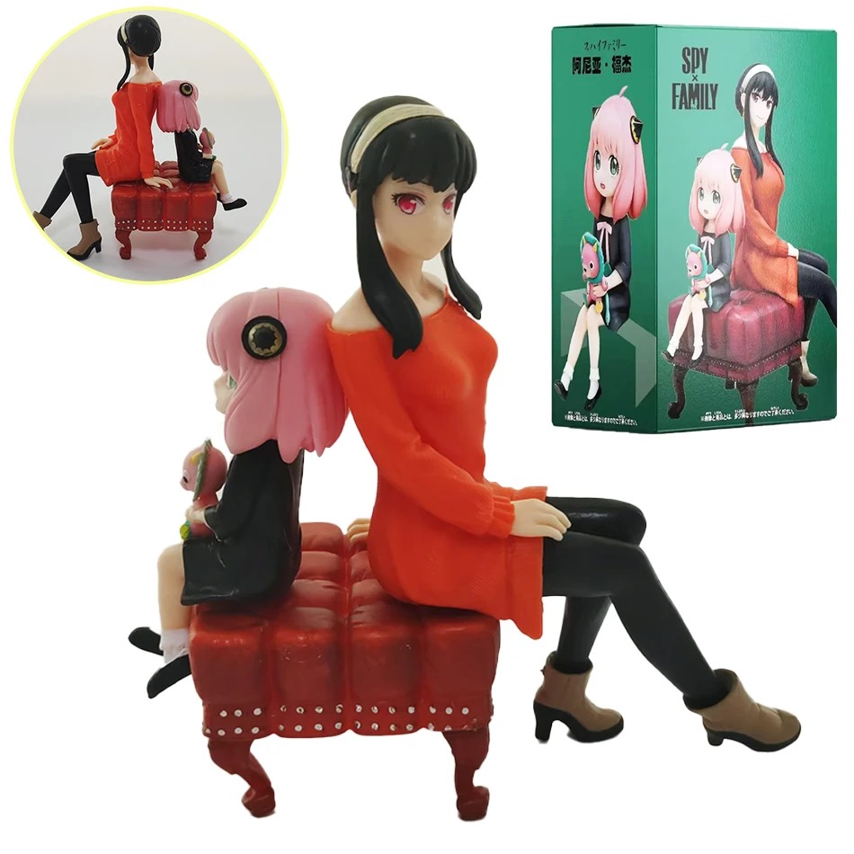 Trendy SPY x FAMILY Anya & Yor Forger 15CM PVC Figure Anime Collectible Table Decor Model Gift - Image 2