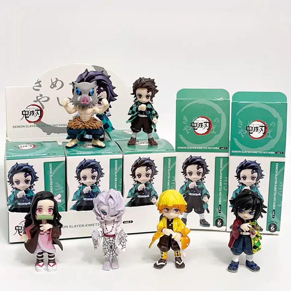 Limited Demon Slayer Kimetsu no Yaiba Blind Box Collectible Toy Gift - Image 4