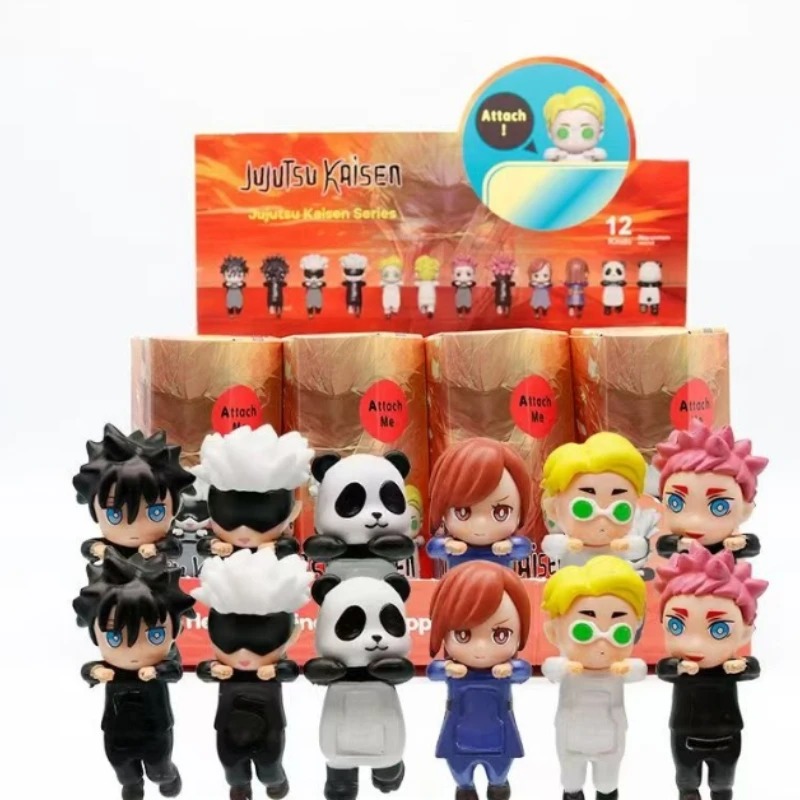 Jujutsu Kaisen Blind Box Mini Figure Set Random 12PCS PVC Anime Collectible Desktop Toy Gift