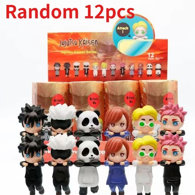 Jujutsu Kaisen Blind Box Mini Figure Set Random 12PCS PVC Anime Collectible Desktop Toy Gift - Image 2